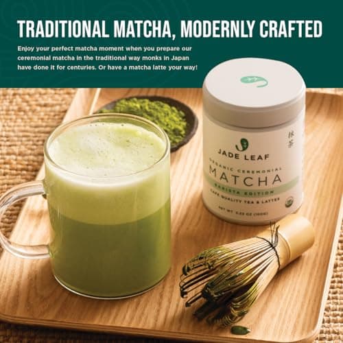 Jade Leaf Matcha Organic Ceremonial Matcha and Traditional Starter Set thumbnail 4