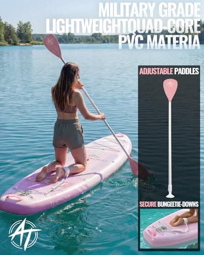 DAMA 11'6"x35"x6" Extra Wide Inflatable Paddle Board thumbnail 5