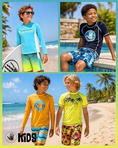 Body Glove Kids Rash Guard Set with Bottoms thumbnail 2