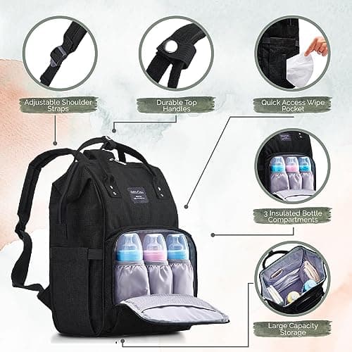 KiddyCare Diaper Bag Backpack thumbnail 2