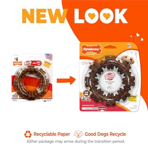 Nylabone Power Chew Textured Ring thumbnail 3