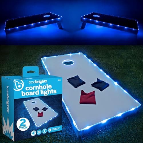 Skywin Premium Cornhole Boards with Lights - image 1