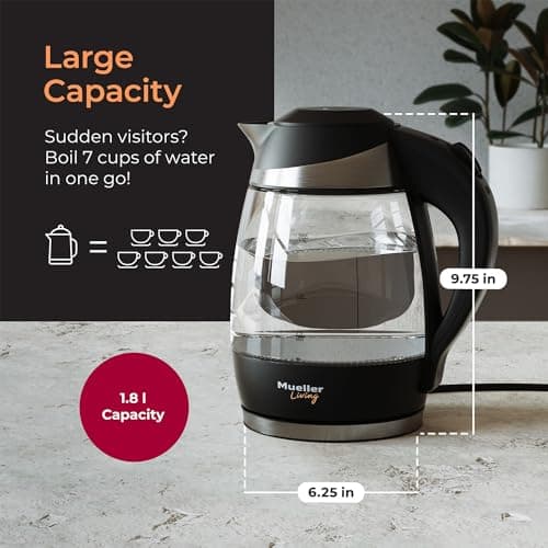 Mueller Living Ultra Electric Kettle (1.8L) thumbnail 2