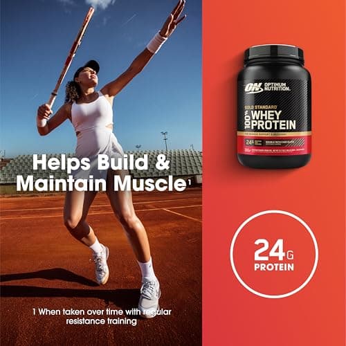 Optimum Nutrition Gold Standard 100% Whey - Double Rich Chocolate thumbnail 4