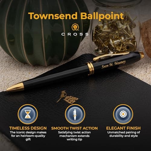 Cross Townsend Engravable Ballpoint Pen thumbnail 4