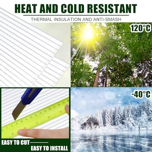Juliana Premium 8x12 Greenhouse with Polycarbonate Panels thumbnail 3