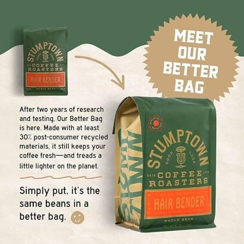 Stumptown Coffee Roasters Hair Bender Whole Bean, 12 oz thumbnail 4