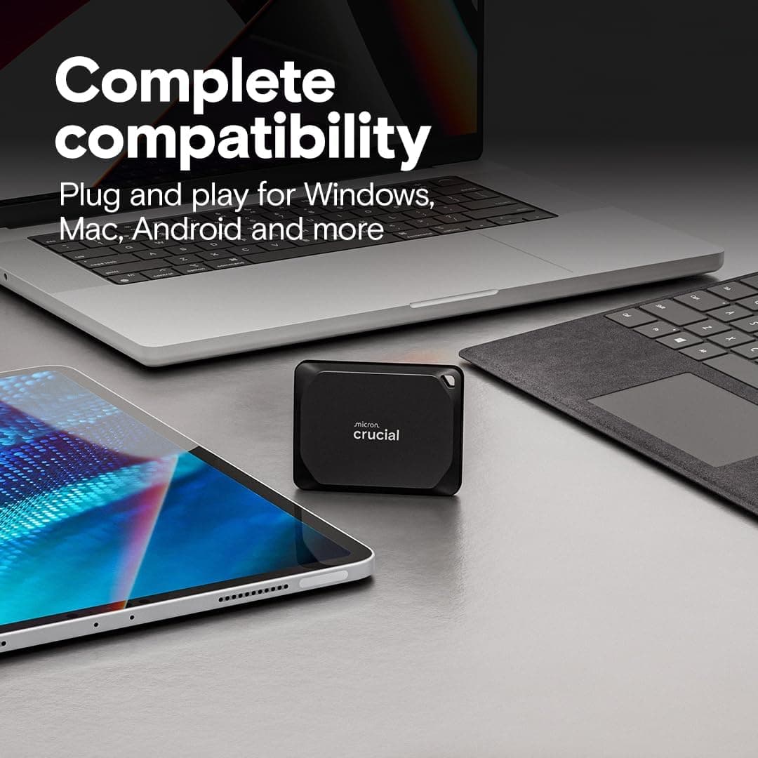 Crucial X10 Pro Portable SSD (2TB) thumbnail 5