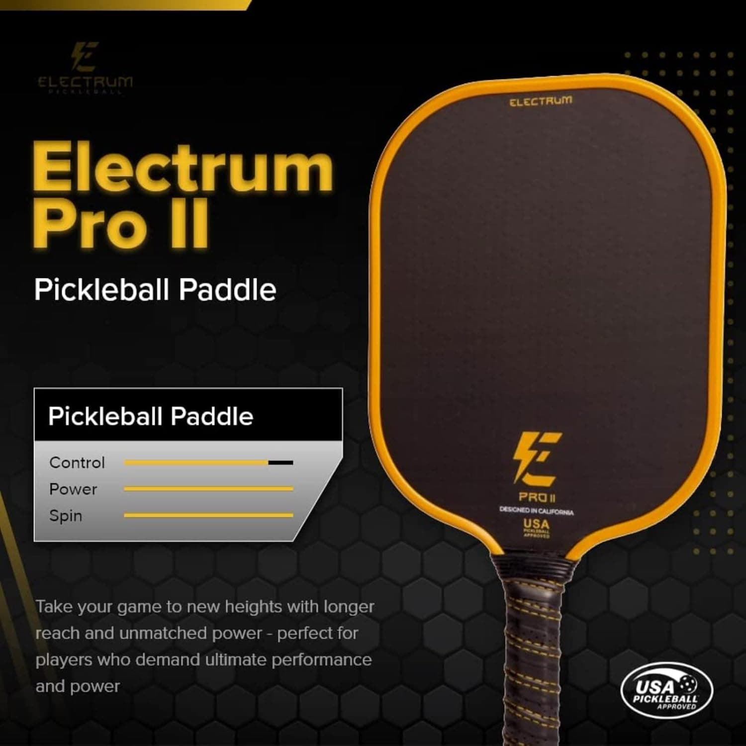 Electrum Pro II Pickleball Paddle thumbnail 2