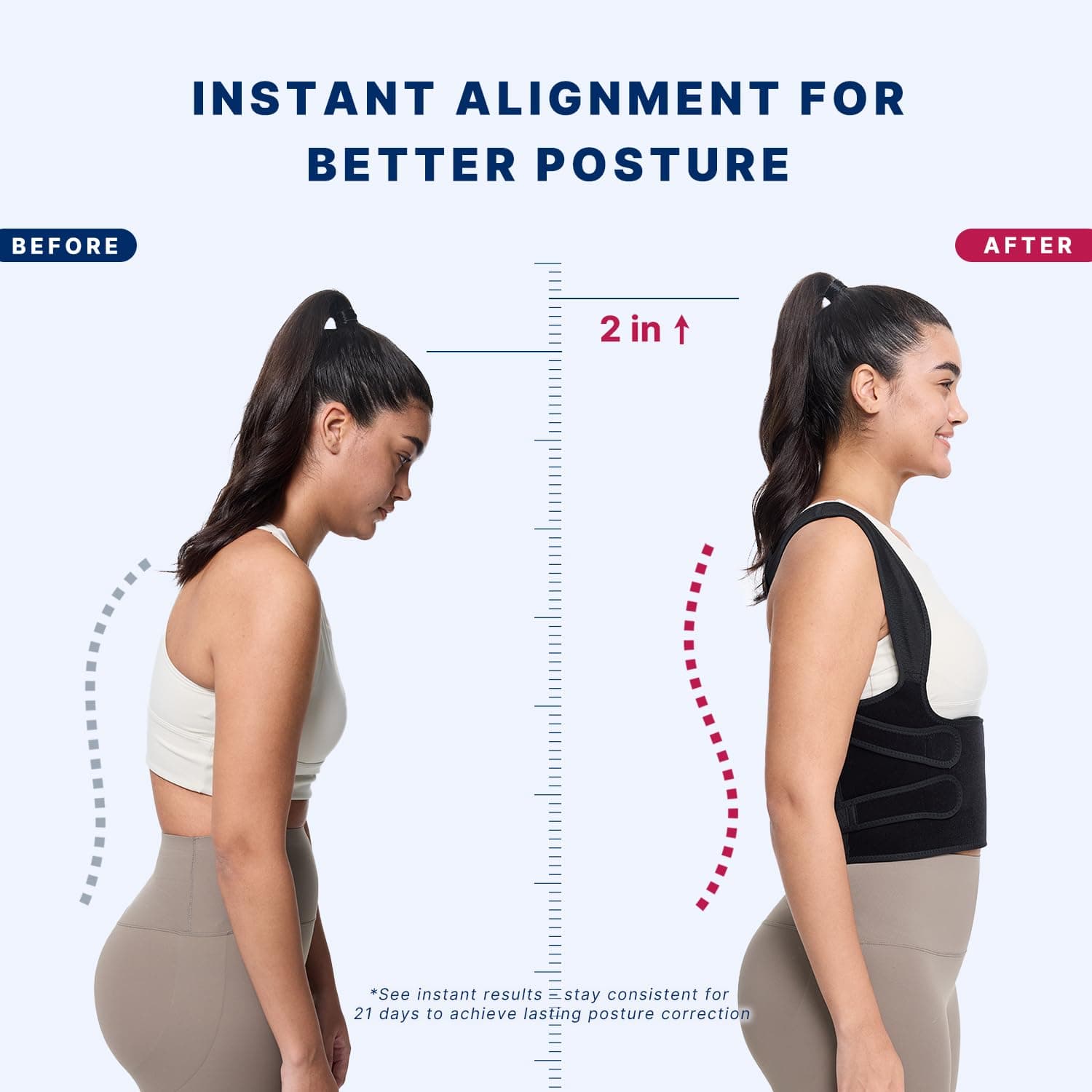 Fit Geno Back Brace Posture Corrector thumbnail 2