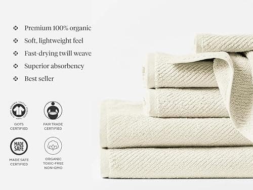 Coyuchi Air Weight Organic Bath Towel thumbnail 2