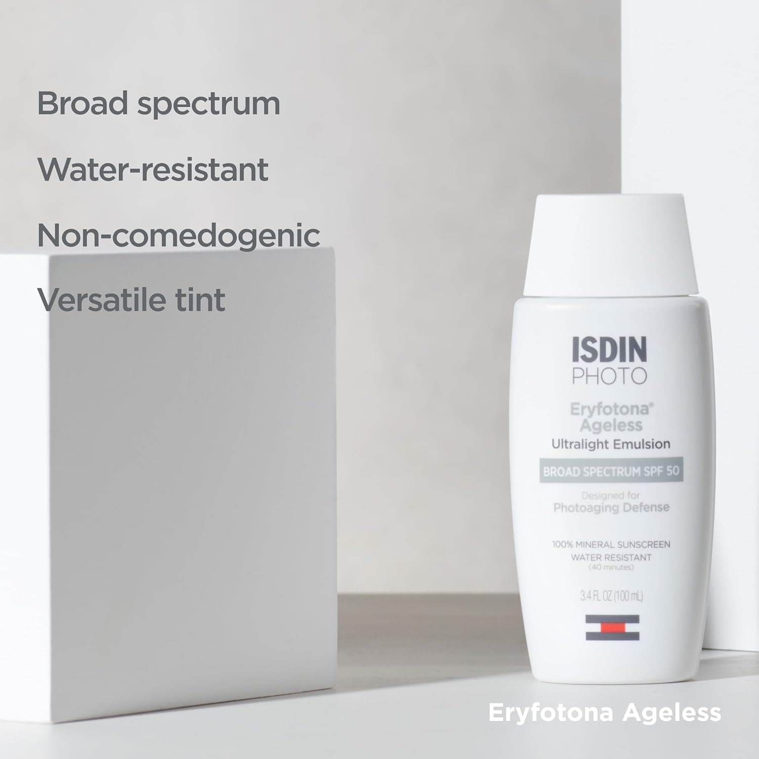 ISDIN Eryfotona Ageless Tinted Mineral Sunscreen SPF 50 thumbnail 5
