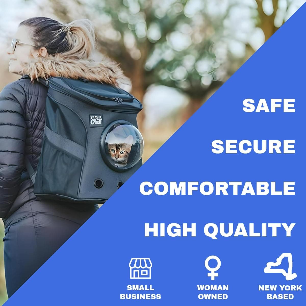 Fat Cat Backpack Carrier by Travel Cat thumbnail 5