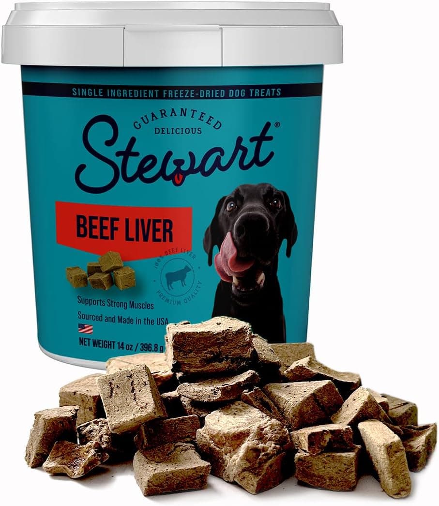 Stewart Pro-Treat Freeze Dried Beef Liver - image 1