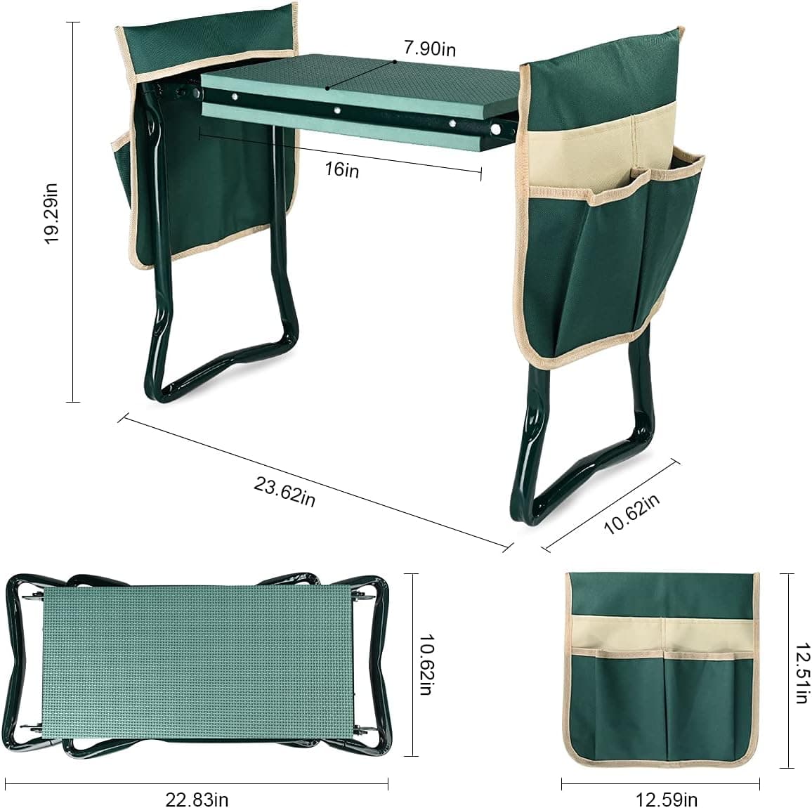 KVR Upgraded Garden Kneeler and Seat thumbnail 3