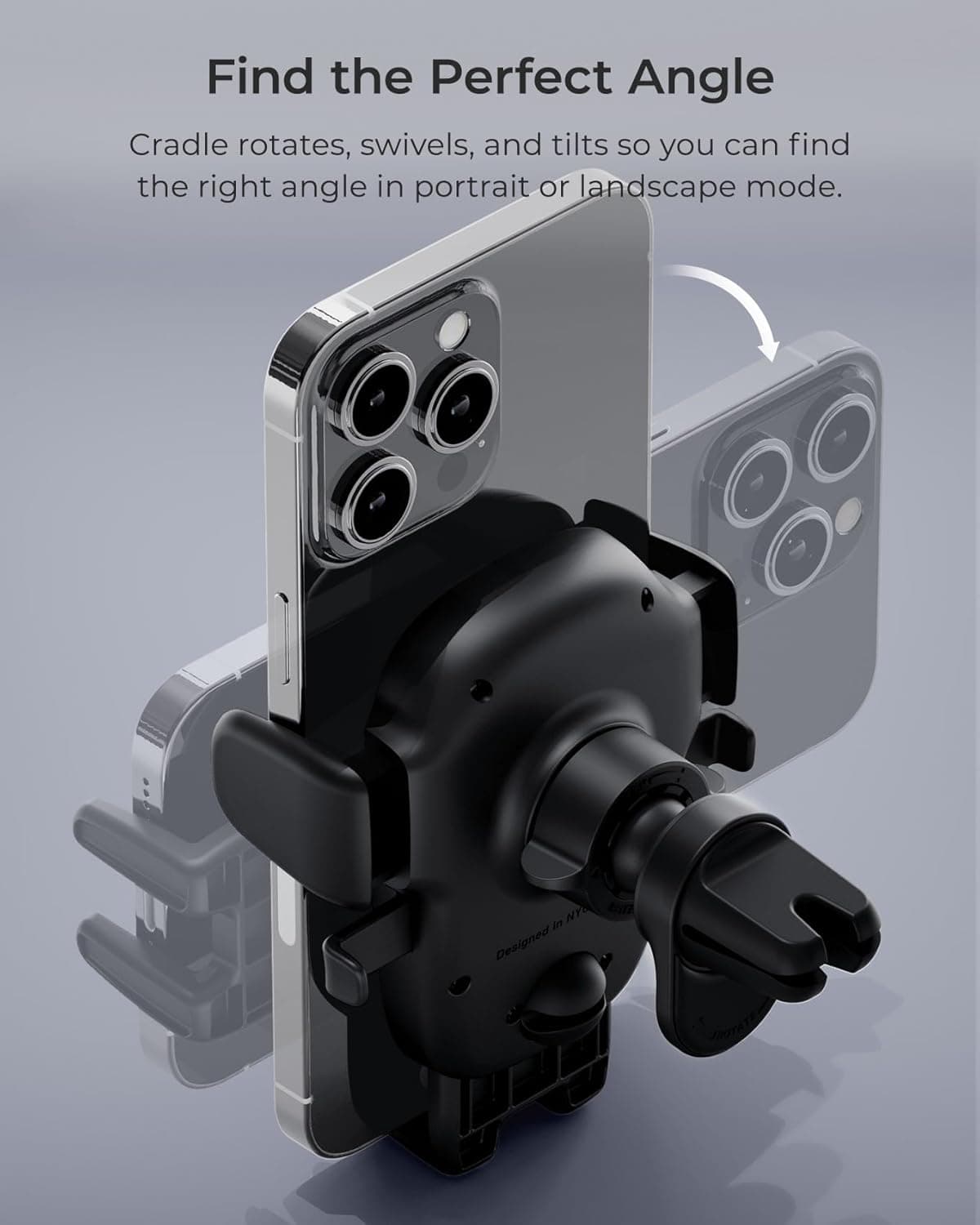 iOttie Easy One Touch Advanced Air Vent Mount thumbnail 4