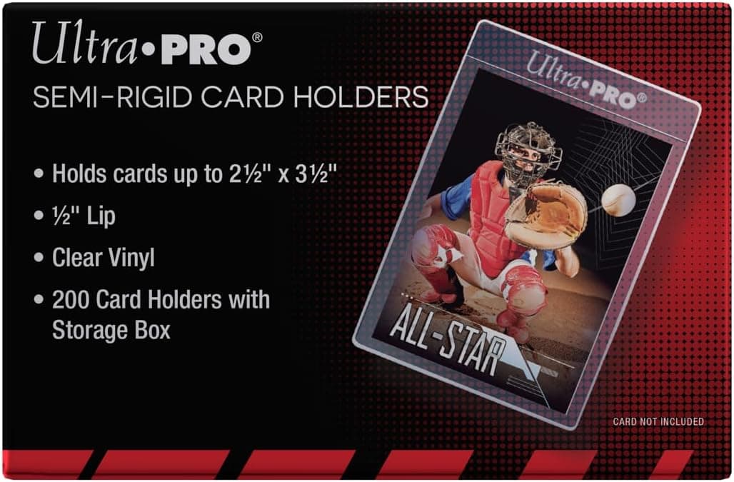 Ultra Pro Semi-Rigid Card Holders 200ct (Grading Submissions) - image 1