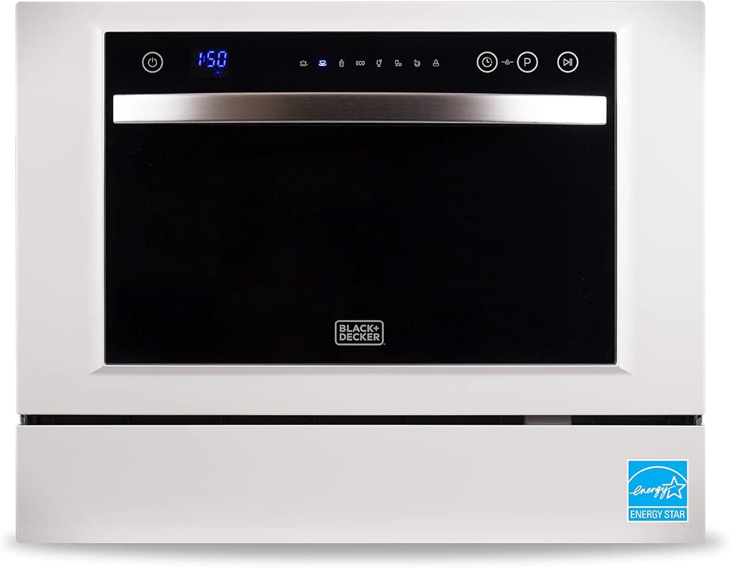 BLACK+DECKER BCD6W Compact Countertop Dishwasher - image 1