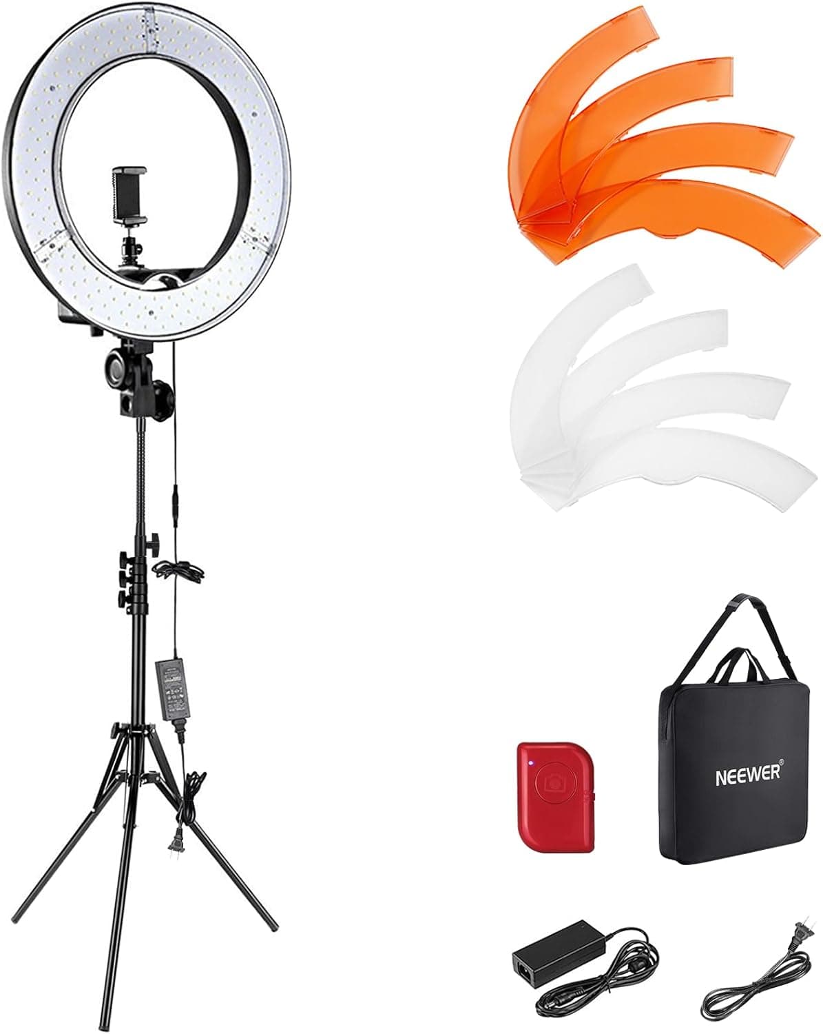 Neewer 18-Inch Ring Light Kit with Stand