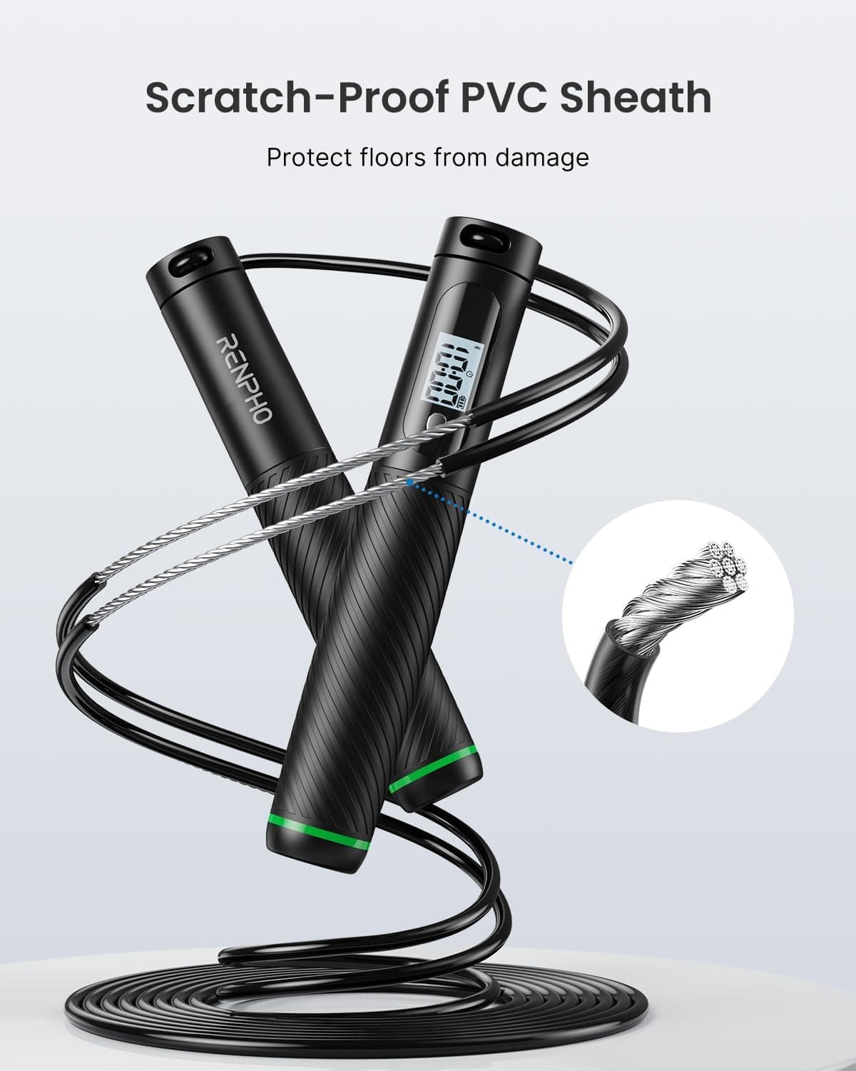 RENPHO Smart Jump Rope with Counter thumbnail 4