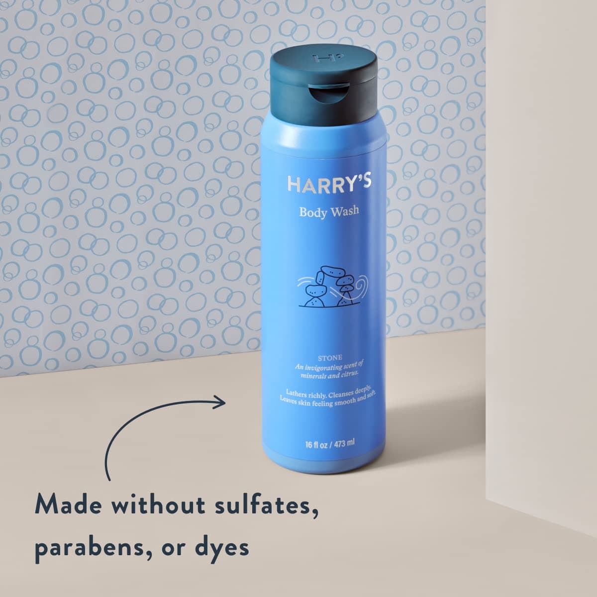 Harry's Men's Body Wash - Stone thumbnail 3