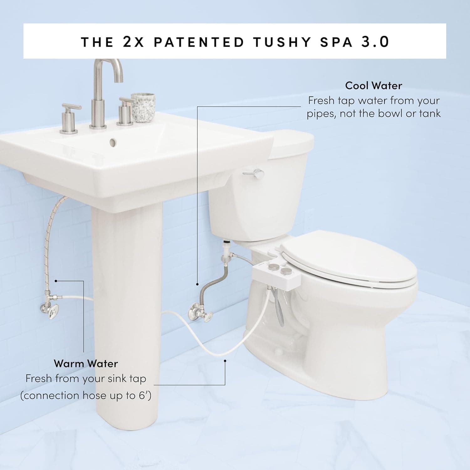 TUSHY Spa 3.0 Warm Water Bidet Attachment thumbnail 3