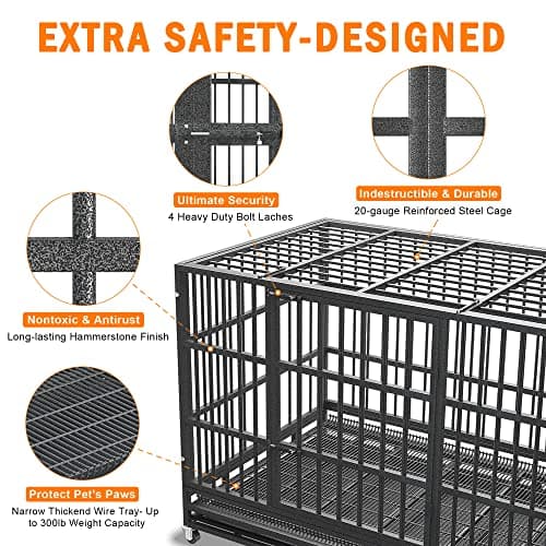 BOLDBONE Heavy Duty Escape-Proof Dog Crate thumbnail 3