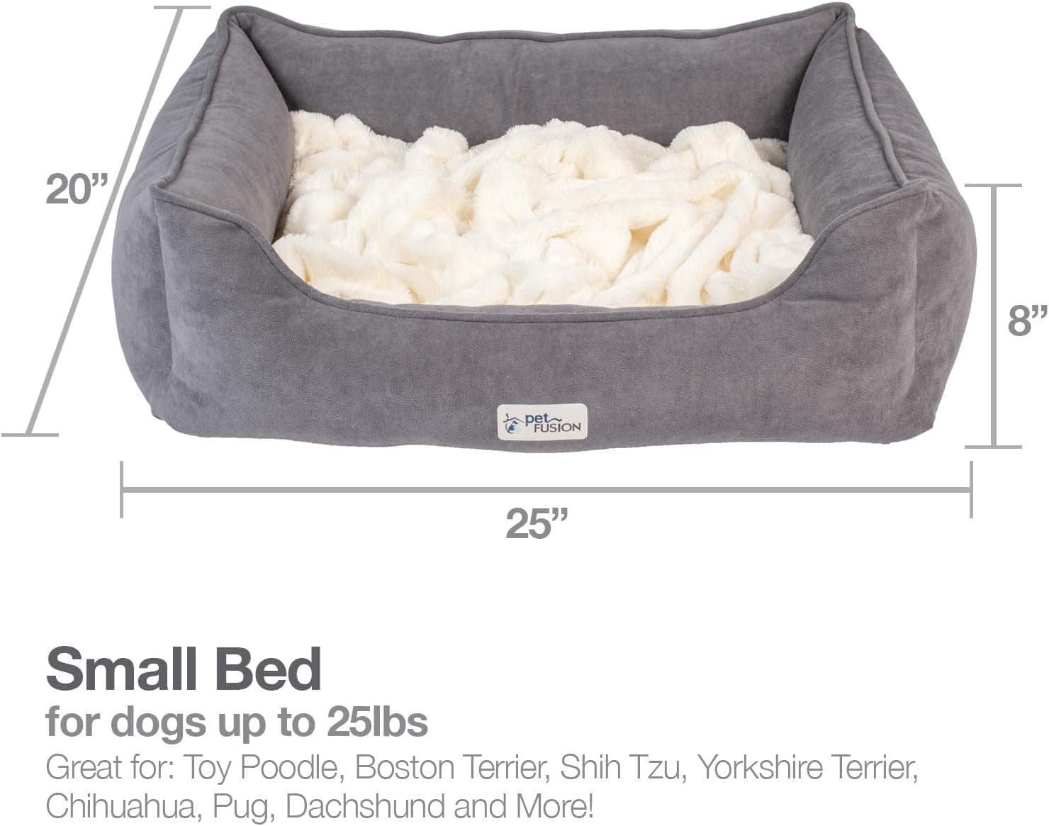 PetFusion Calming Cuddler Cat & Small Dog Bed thumbnail 2