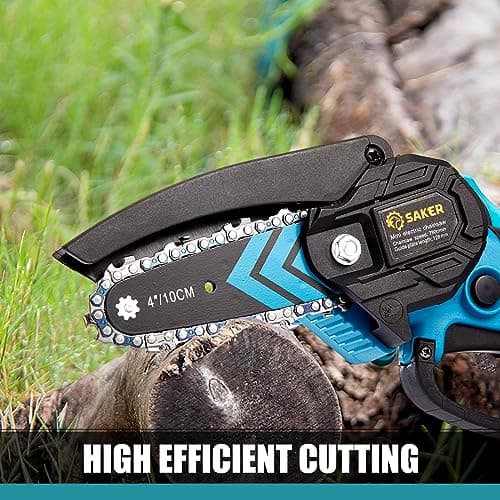 Saker Mini Chainsaw 4-Inch Cordless thumbnail 3