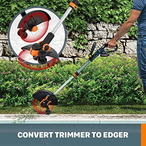 Worx WG163 GT 3.0 20V Cordless String Trimmer thumbnail 2