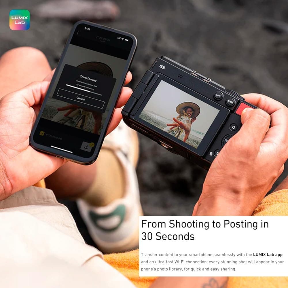 Panasonic LUMIX S9 Full-Frame Mirrorless Camera thumbnail 5