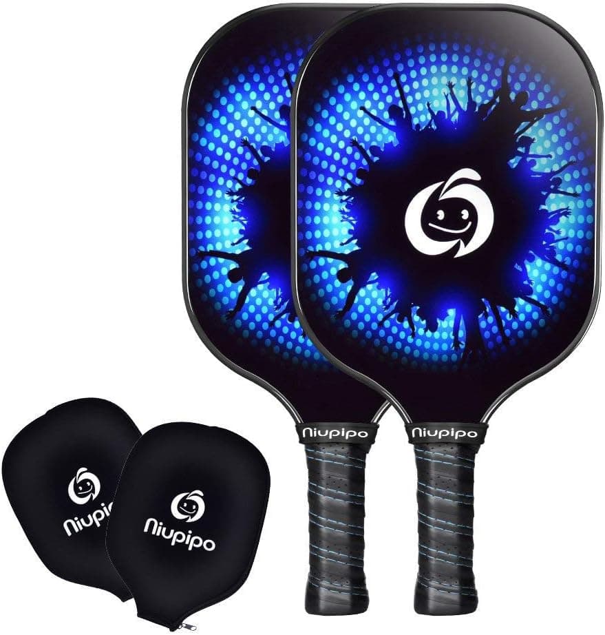 niupipo Carbon Fiber Pickleball Paddle Set of 2 - image 1