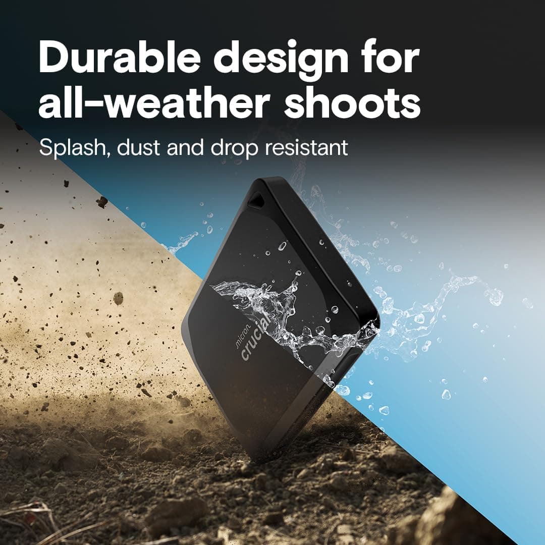 Crucial X10 Pro Portable SSD (2TB) thumbnail 3