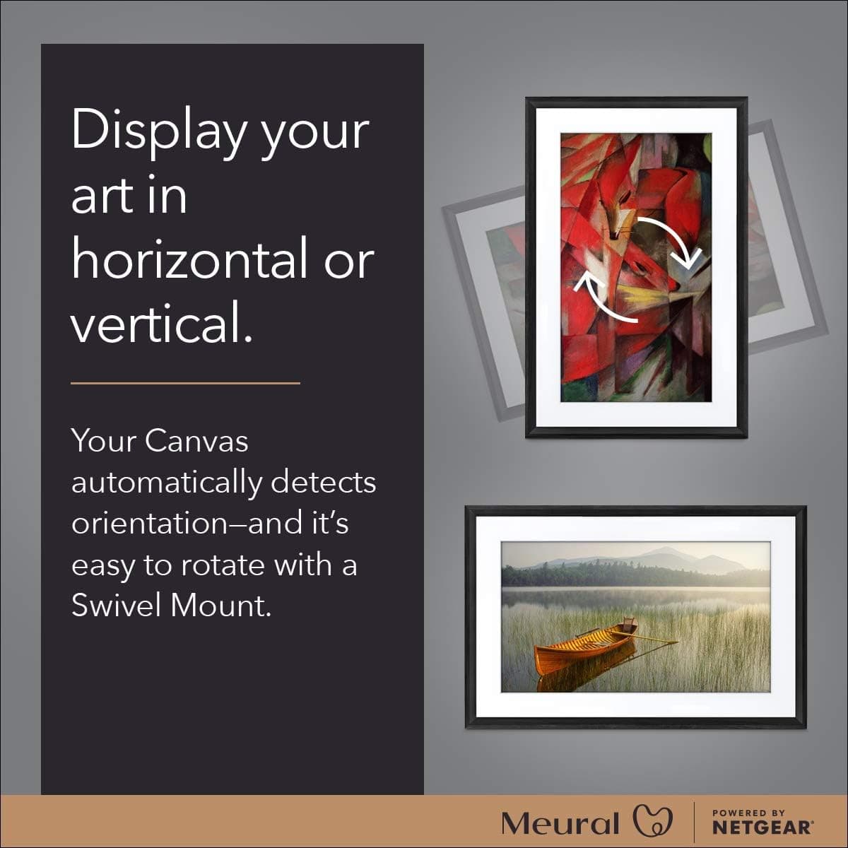 Netgear Meural Canvas II 21.5-Inch Smart Art Frame thumbnail 5