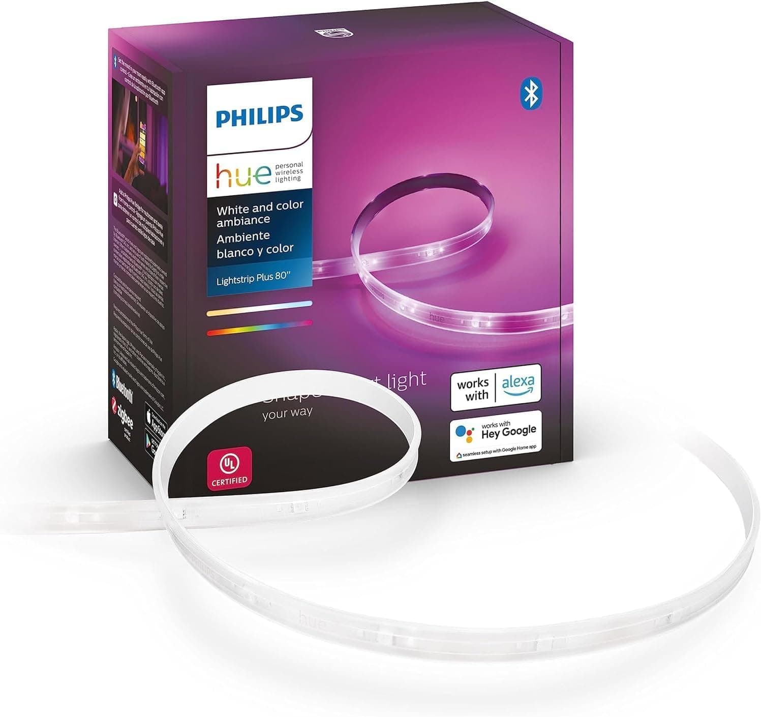 Philips Hue White & Color Ambiance Lightstrip Plus - image 1