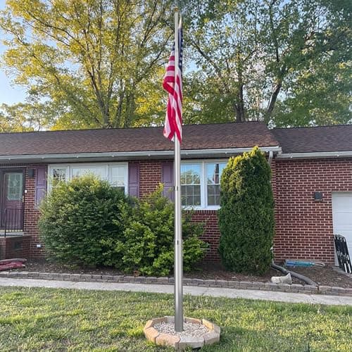 Anley 25ft Heavy Duty Telescoping Flag Pole Kit thumbnail 5