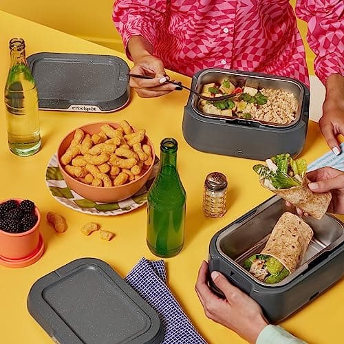 Crock-Pot 28-Ounce Mini Electric Heated Lunch Box thumbnail 3