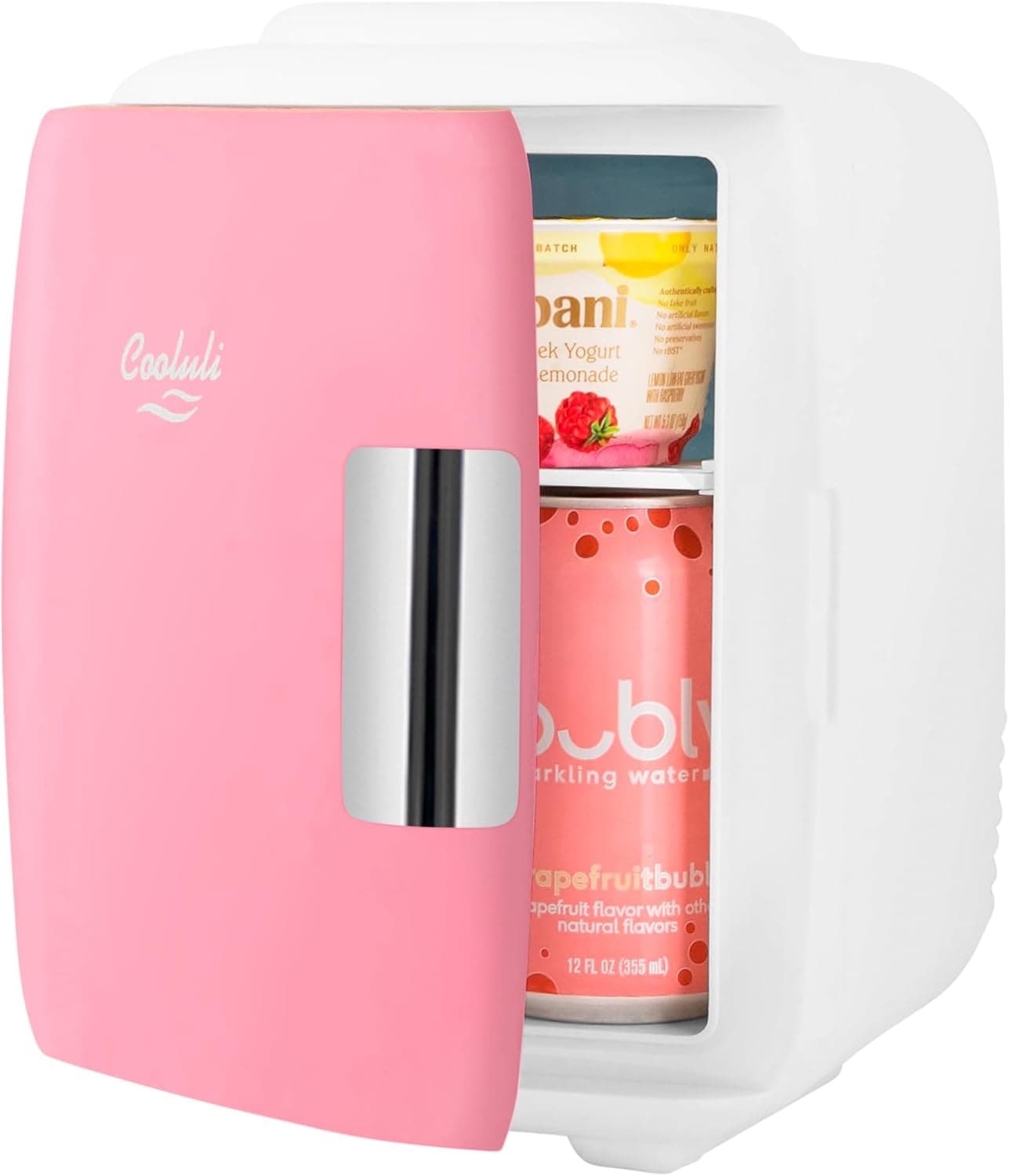 Cooluli Classic 4L Mini Fridge (Pink) thumbnail 2