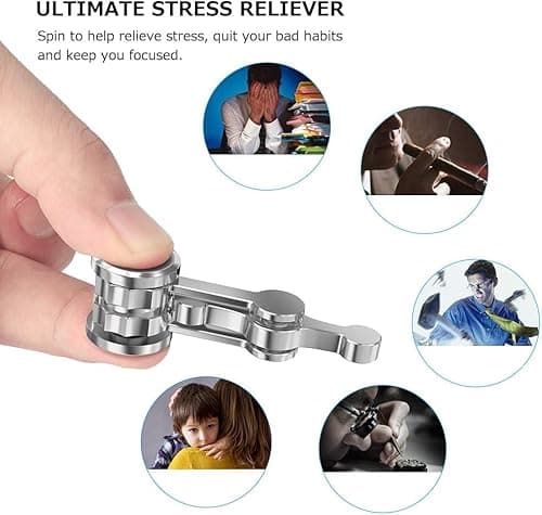 Duomishu Stainless Steel Fidget Spinner thumbnail 5