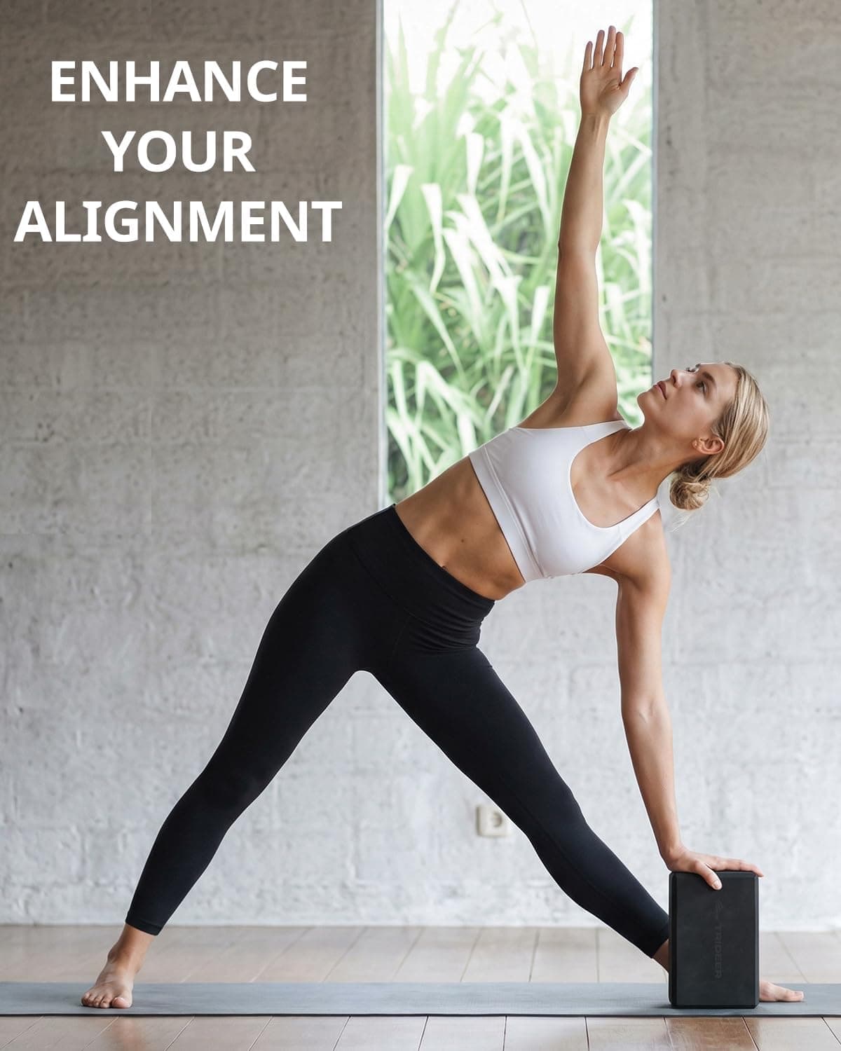 Trideer Yoga Blocks 2 Pack thumbnail 2