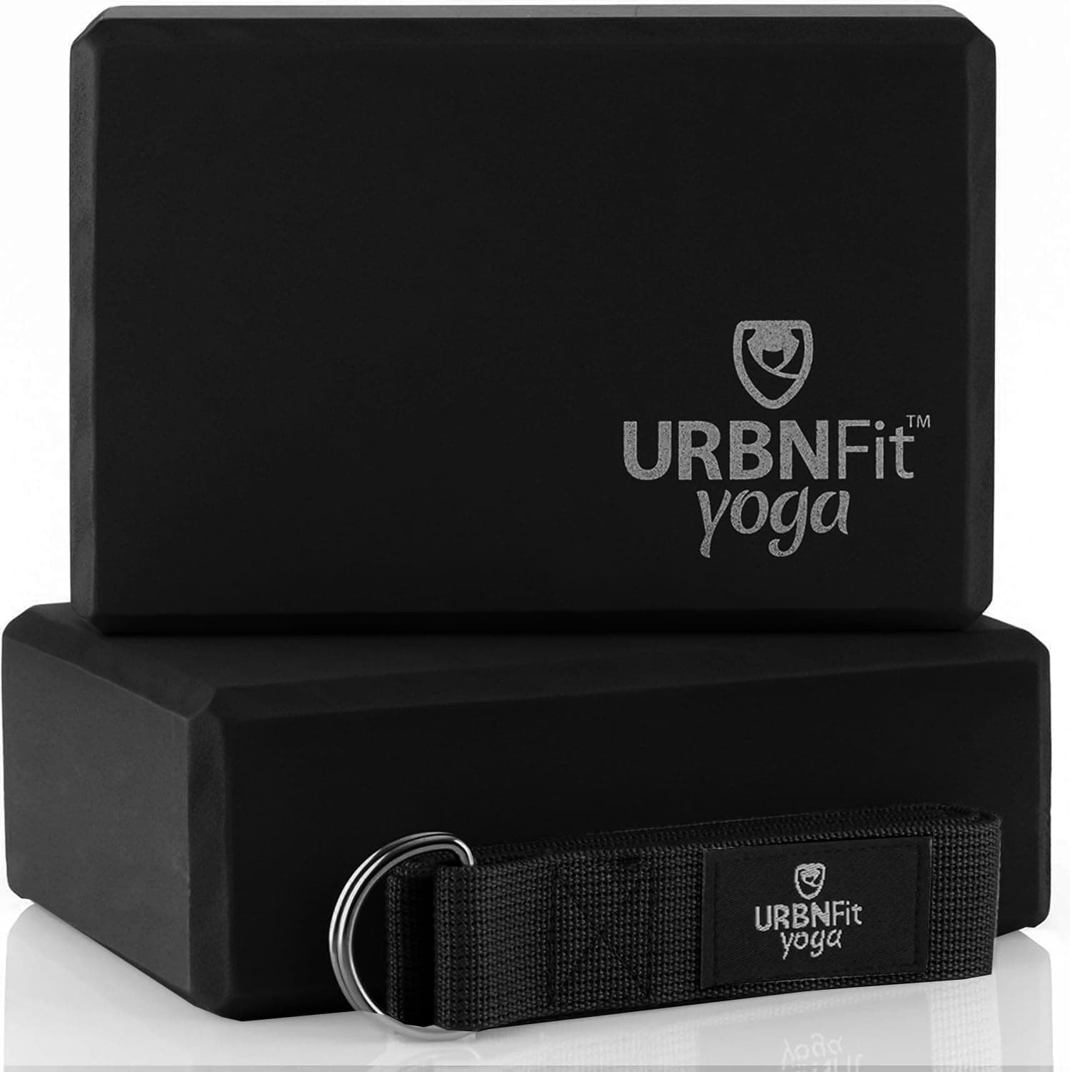 URBNFit Yoga Blocks 2 Pack with Strap - image 1