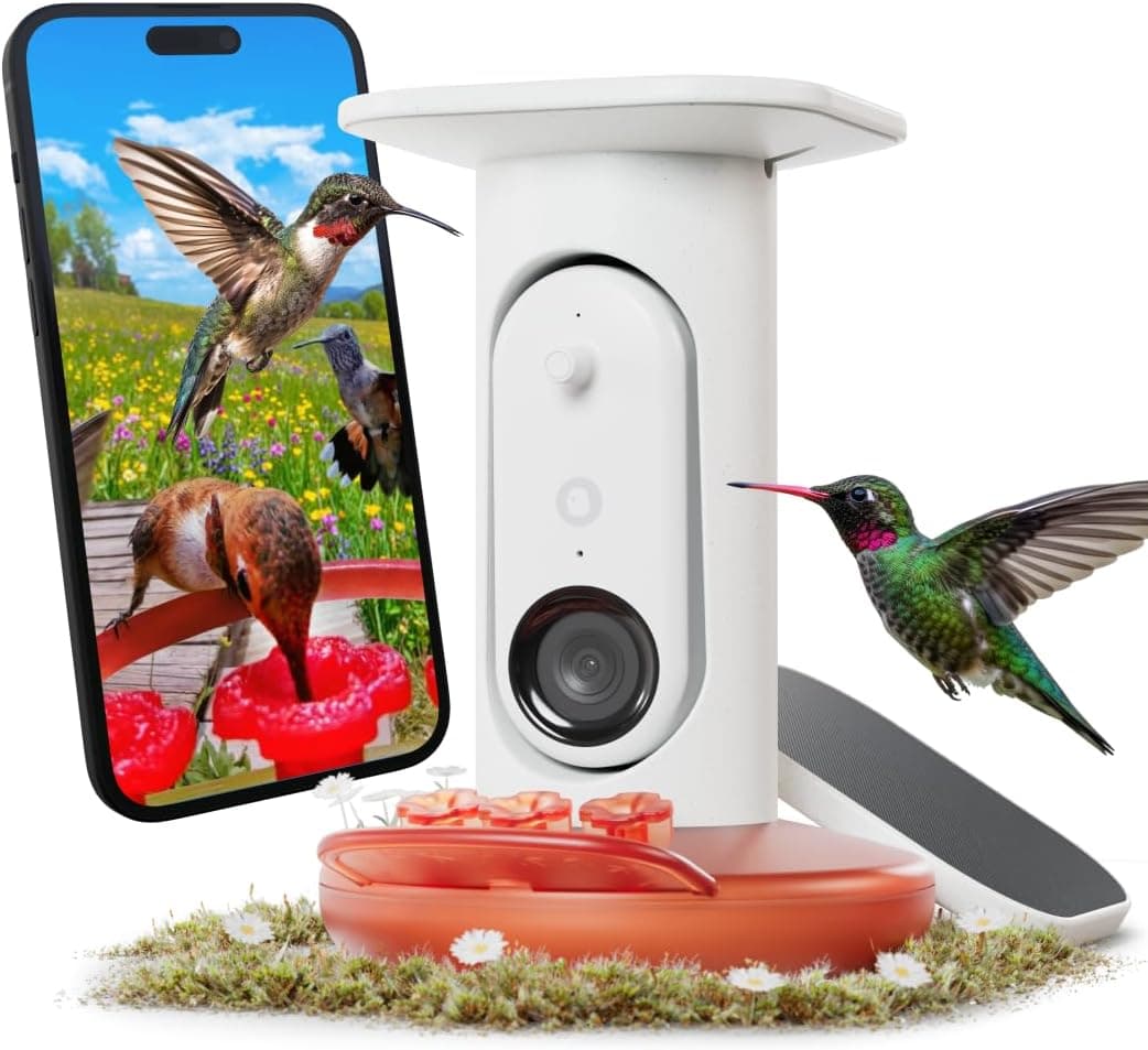 Bird Buddy Smart Solar Pro Hummingbird Feeder - image 1