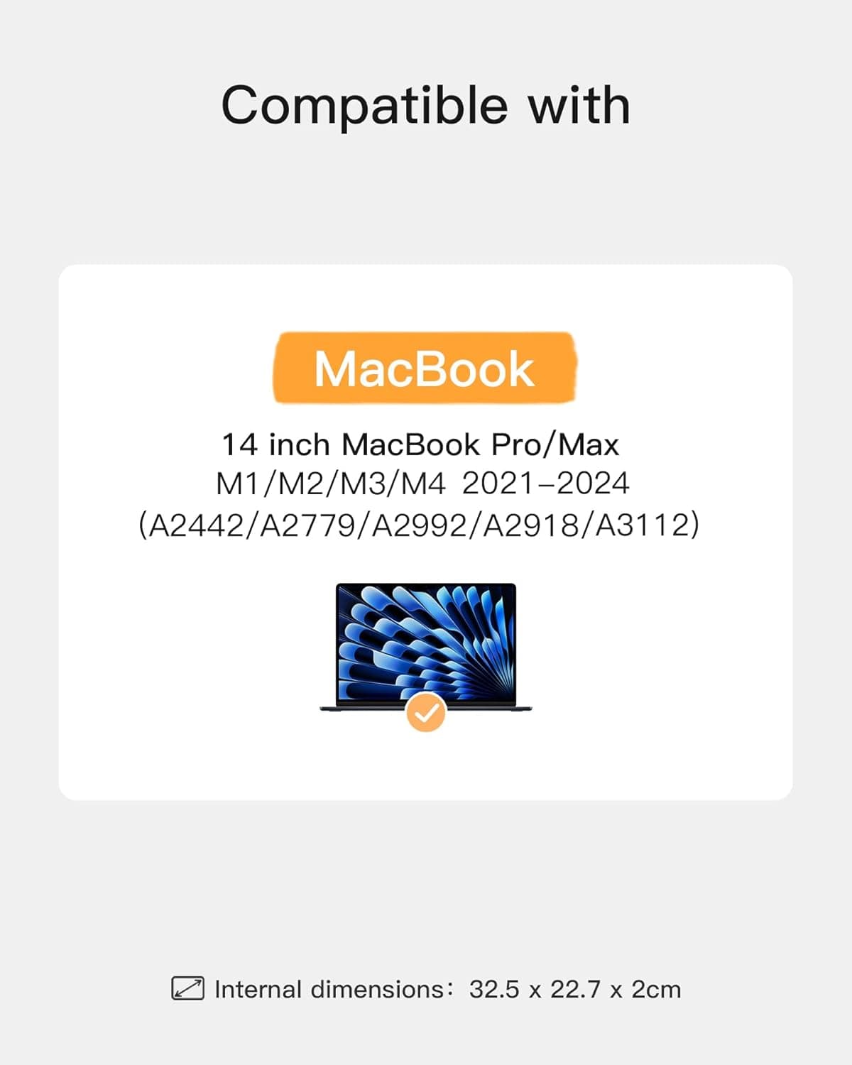 Inateck 360 Protective Laptop Bag 14-Inch with Accessory Pocket thumbnail 2