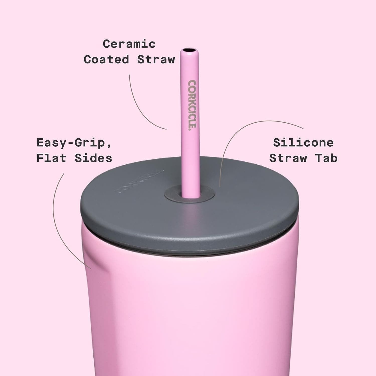 Corkcicle Cold Cup Insulated Tumbler 24 oz thumbnail 4