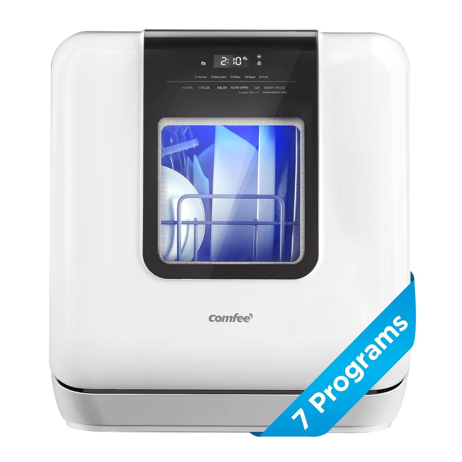 COMFEE' Countertop Dishwasher with 6L Water Tank - image 1