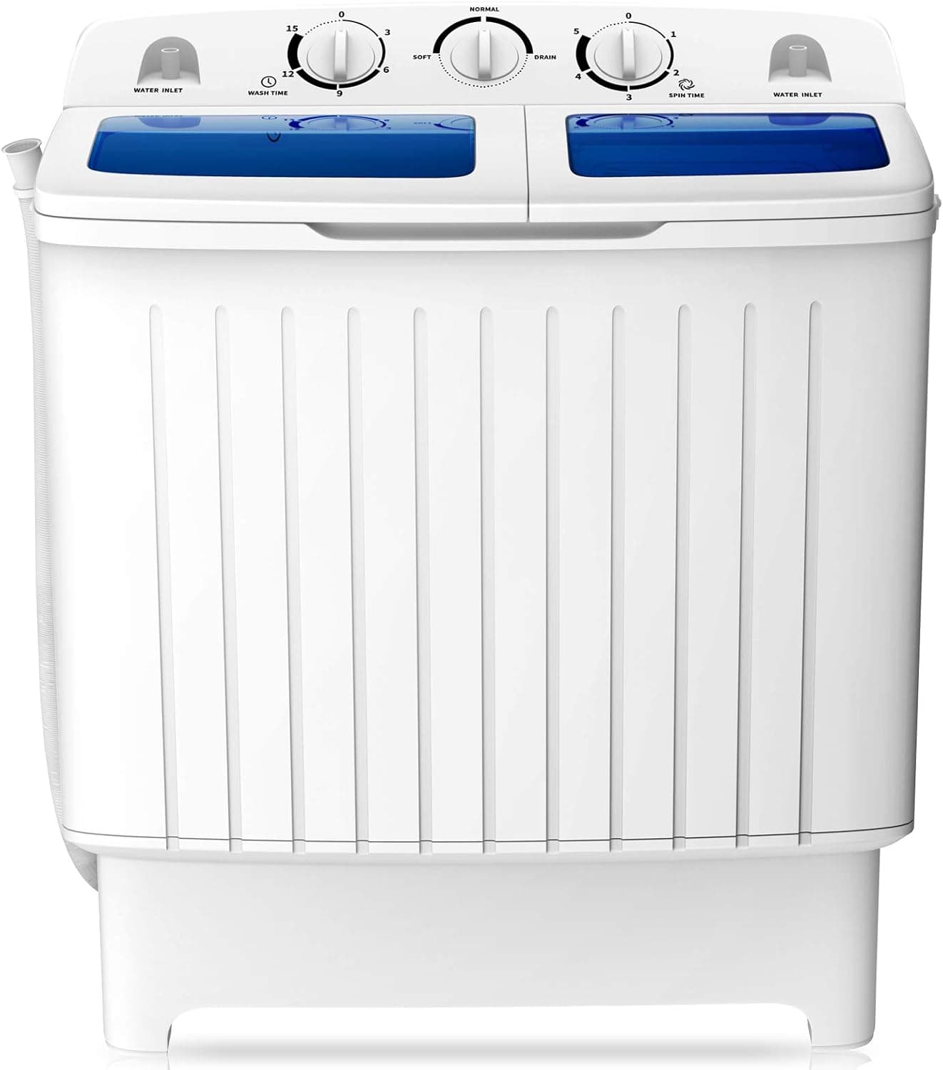 COSTWAY Twin Tub Portable Washing Machine 20 Lbs - image 1