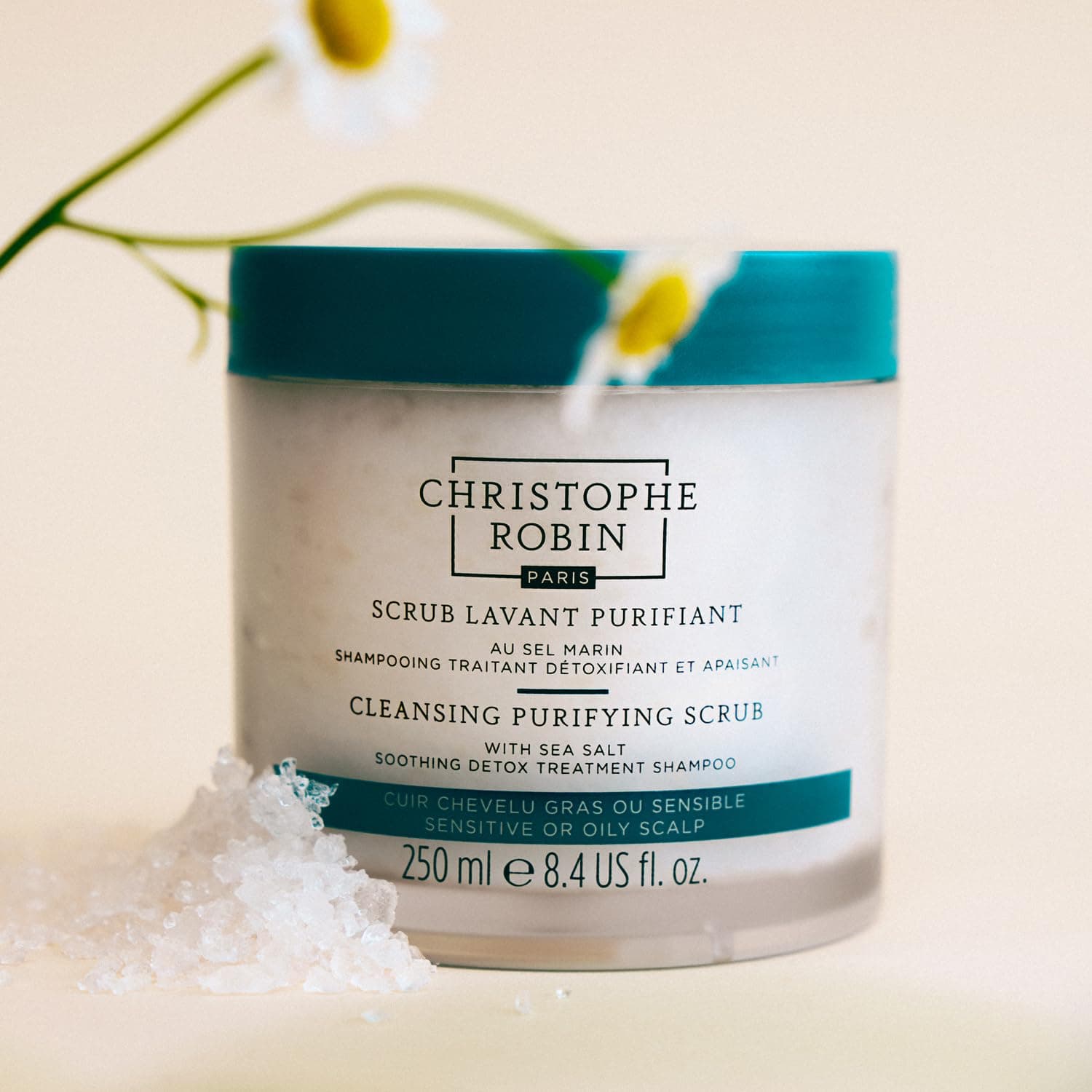 Christophe Robin Cleansing Purifying Scrub with Sea Salt thumbnail 4