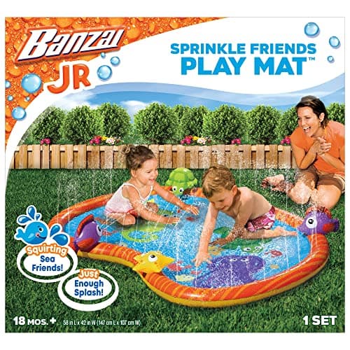 Banzai Inflatable Sprinkler Splash Pad thumbnail 2
