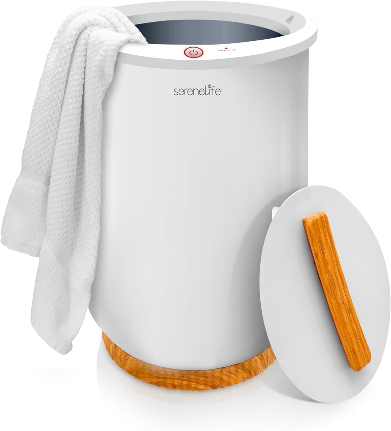 SereneLife Large Bucket Towel Warmer - image 1