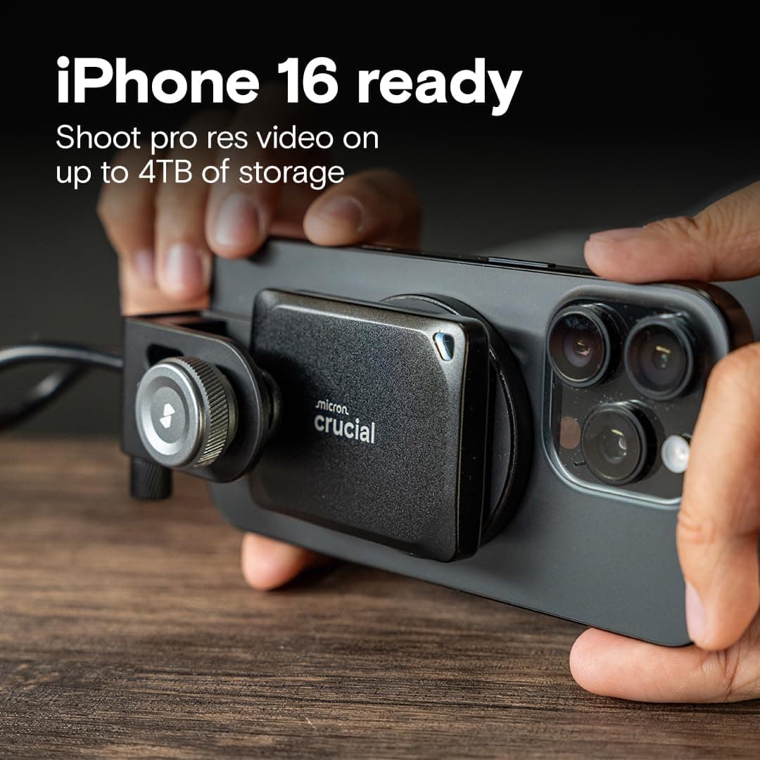 Crucial X10 Pro Portable SSD (2TB) thumbnail 4